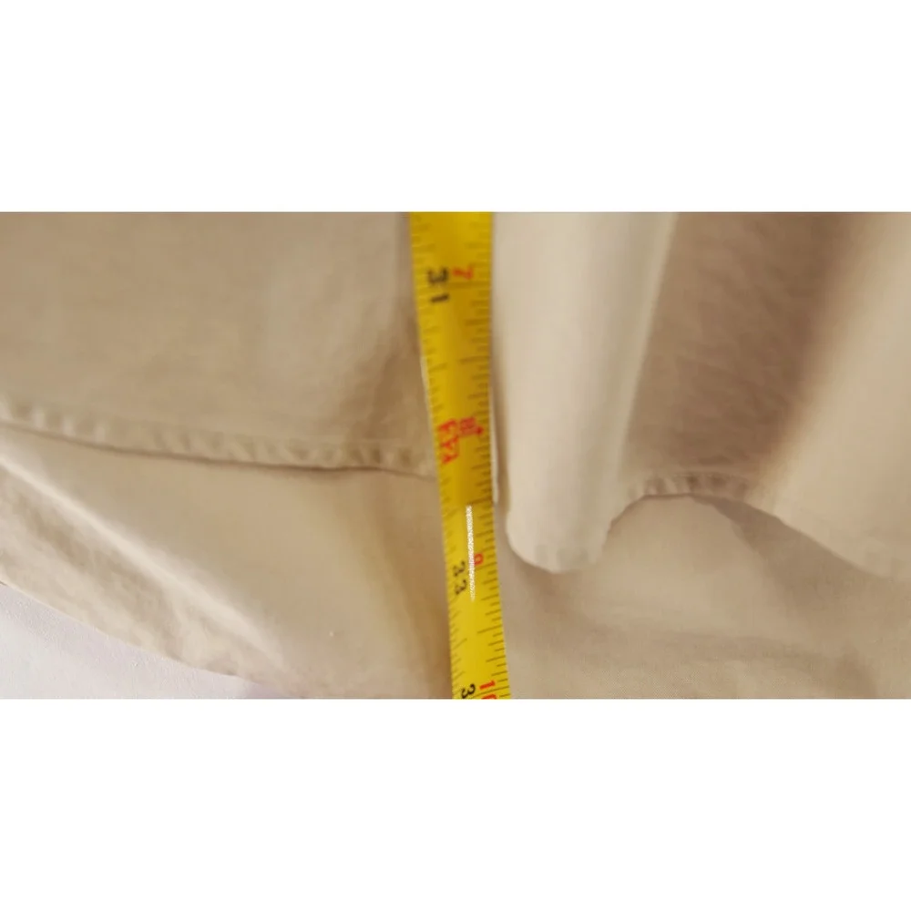 Polo Ralph Lauren Blake Beige Mens XL Casual Short Sleeve Button Up 100% Cotton
